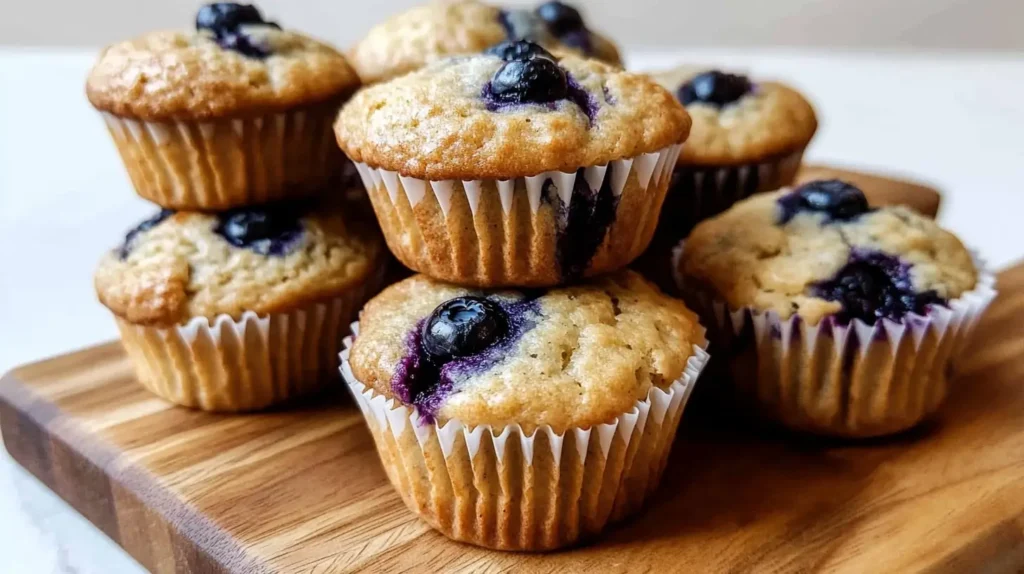 Blueberry-Oatmeal-Muffins