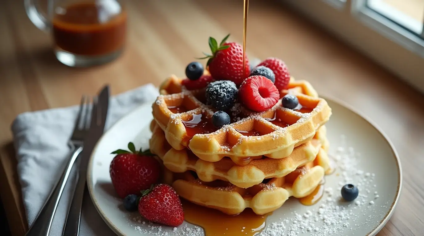 How to Make Waffles with Waffle Mix 1