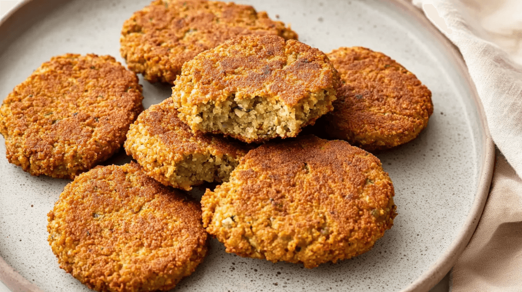 Quick Recipe for Falafel with Canned Chickpeas